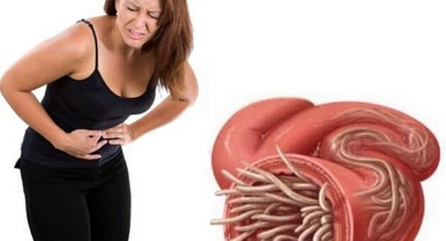 Inbasio parasitarraren sintomak
